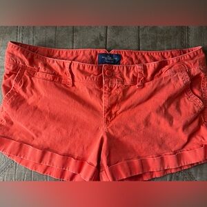 American Eagle AE Favorite Short Orange Stretch Waist 40 inches